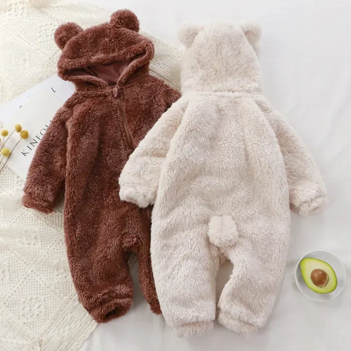 Winter Baby Bear Romper