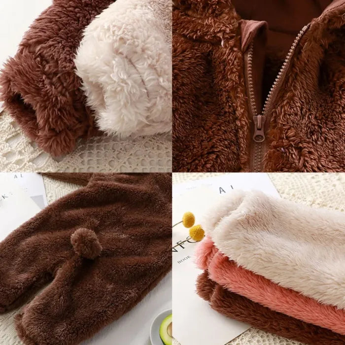 Winter Baby Bear Romper